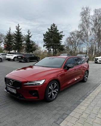 Volvo V60 cena 149999 przebieg: 38000, rok produkcji 2021 z Pobiedziska małe 121
